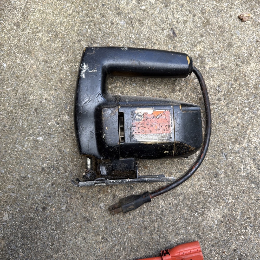Vintage Black & Decker 7504 Corded Jigsaw Tested Working